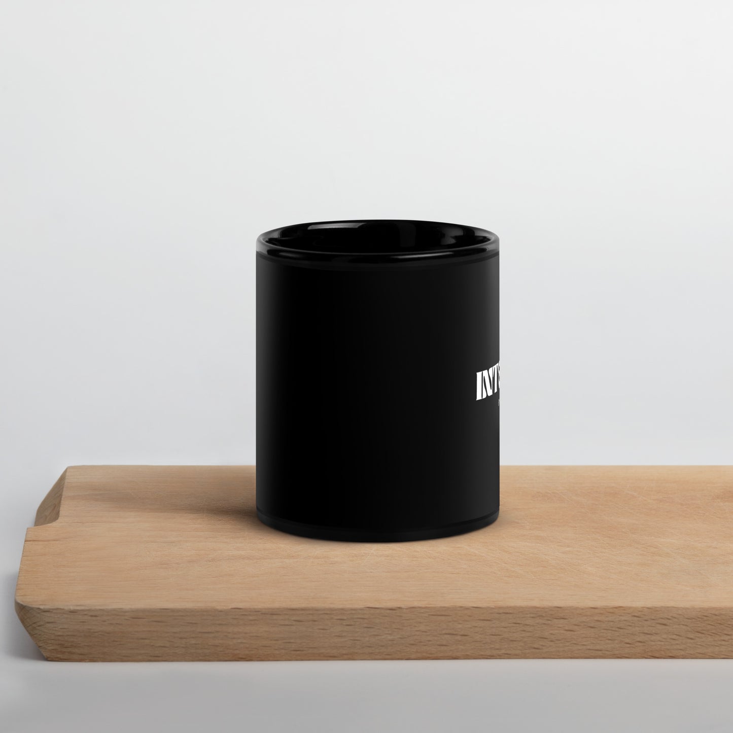 intenSati — Since 2002 Black Glossy Mug