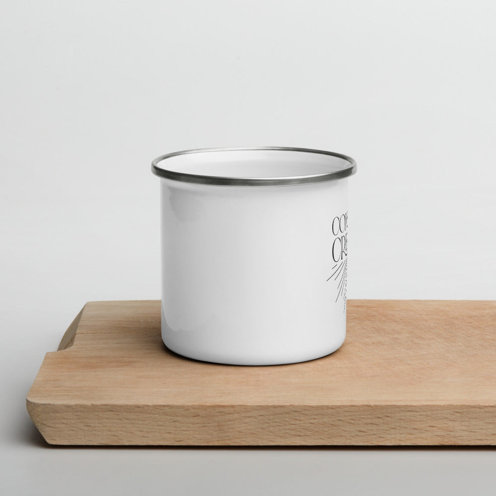 Spiritually Fit Enamel Mug