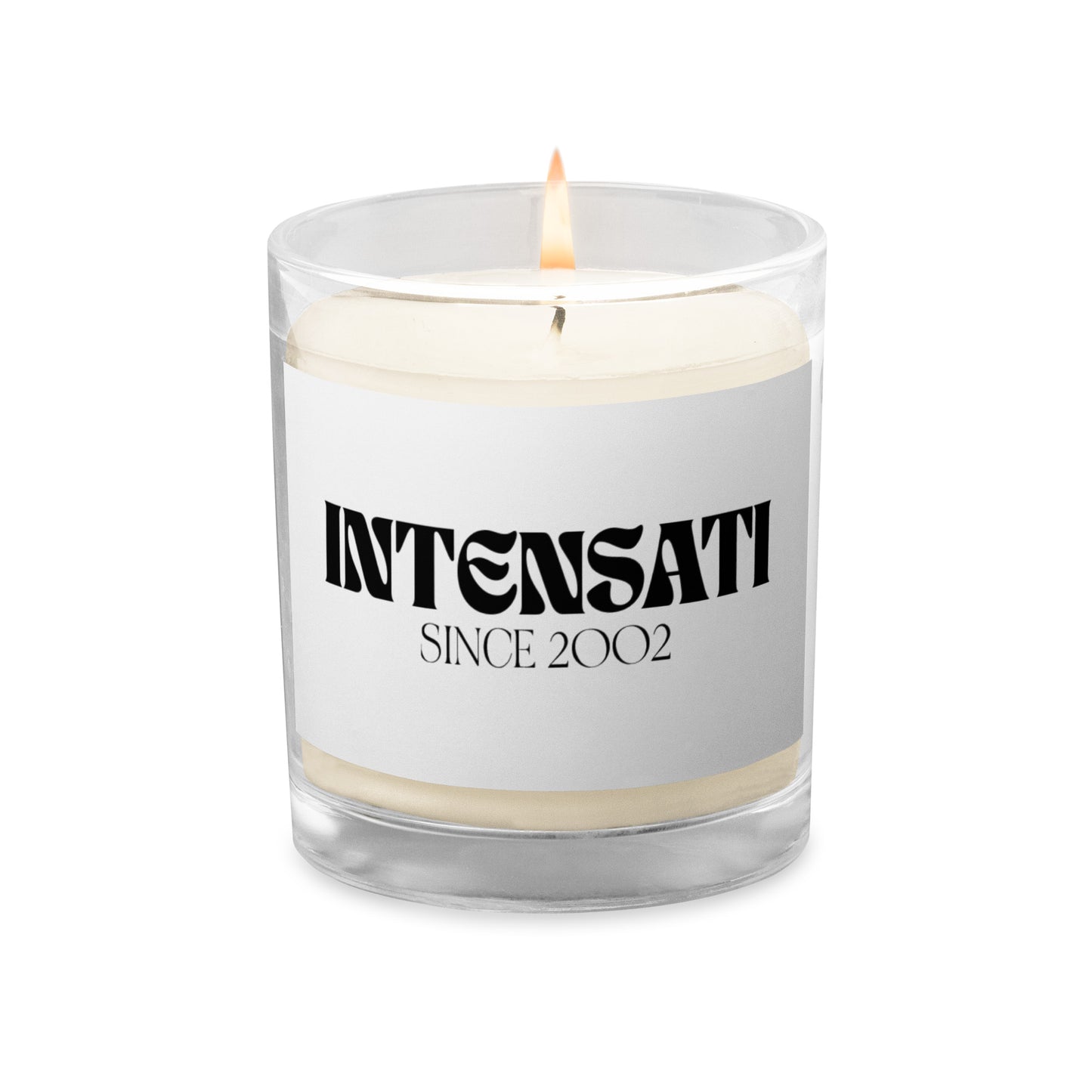 intenSati — Since 2002 Glass Jar Soy Wax Candle