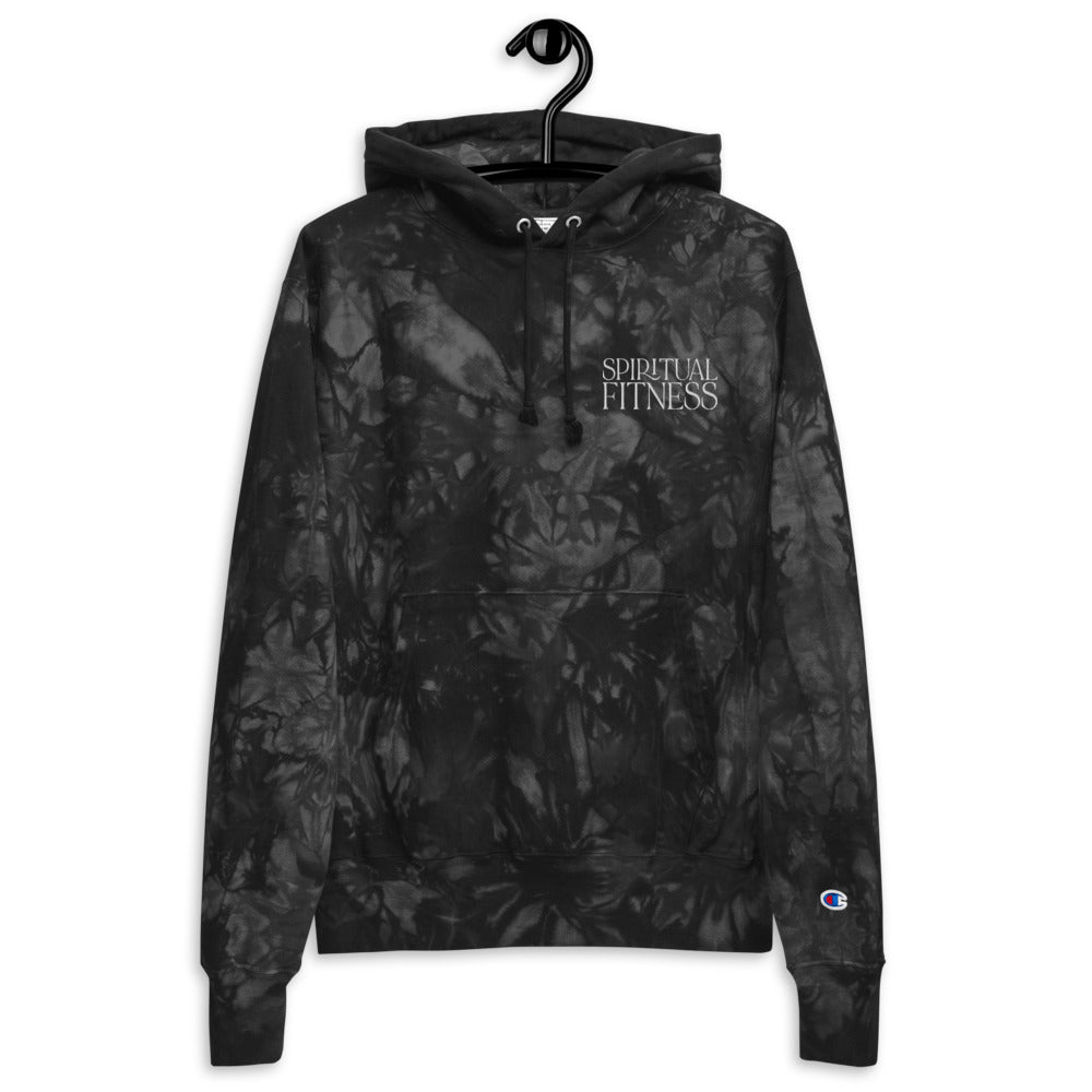 Spiritual Fitness Champion Tie-Dye Hoodie Sweatshirt