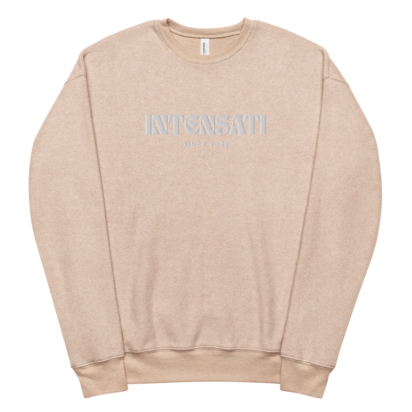 intenSati — Since 2002 Unisex Sueded Fleece Sweatshirt