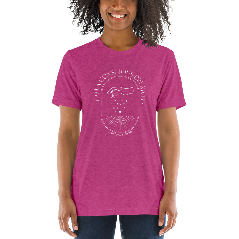 I am a Conscious Creator Short Sleeve T-shirt