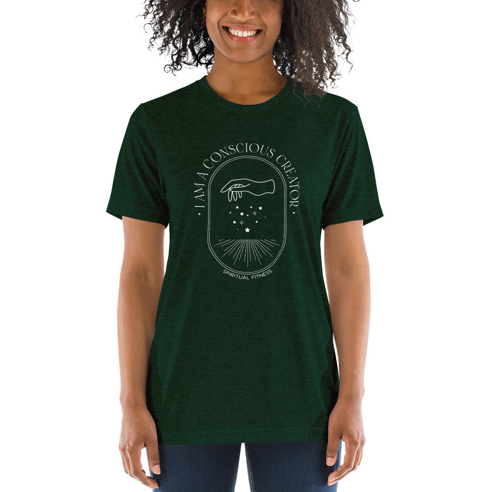 I am a Conscious Creator Short Sleeve T-shirt