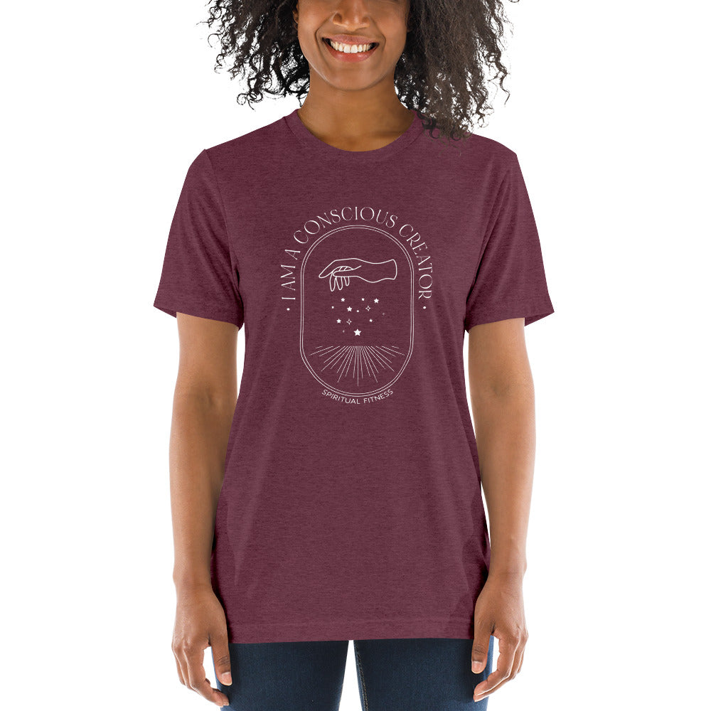 I am a Conscious Creator Short Sleeve T-shirt