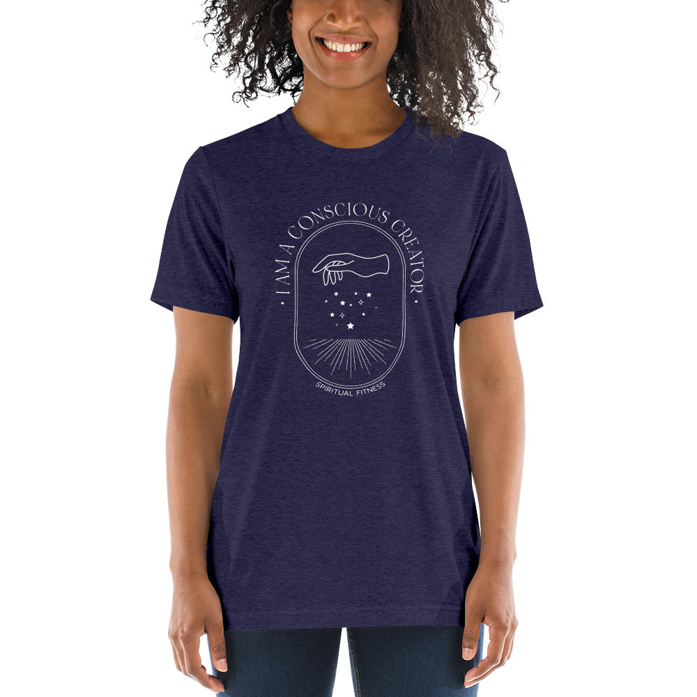 I am a Conscious Creator Short Sleeve T-shirt