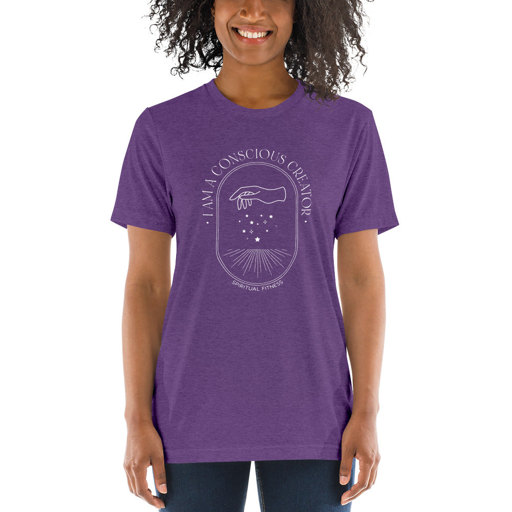 I am a Conscious Creator Short Sleeve T-shirt