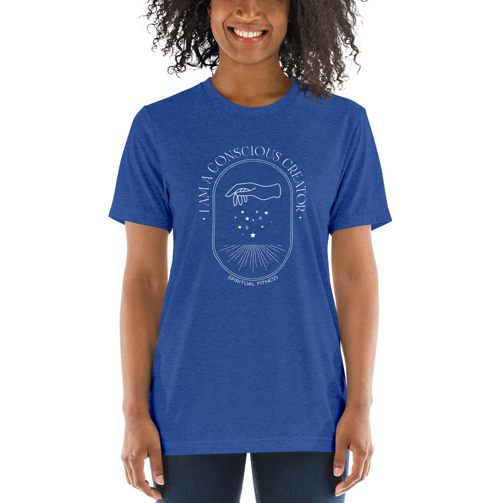 I am a Conscious Creator Short Sleeve T-shirt