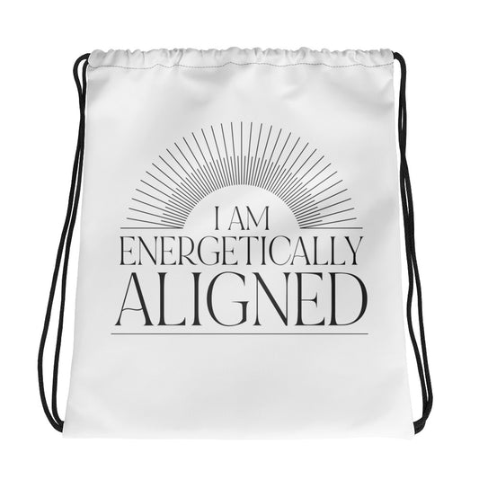 Energetically Aligned Drawstring bag