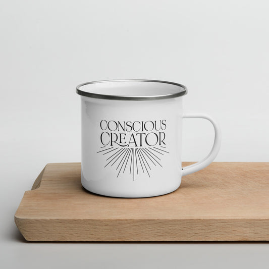 Spiritually Fit Enamel Mug