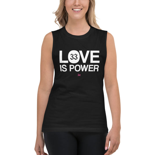 LOVE IS POWER - Unisex Tank Top