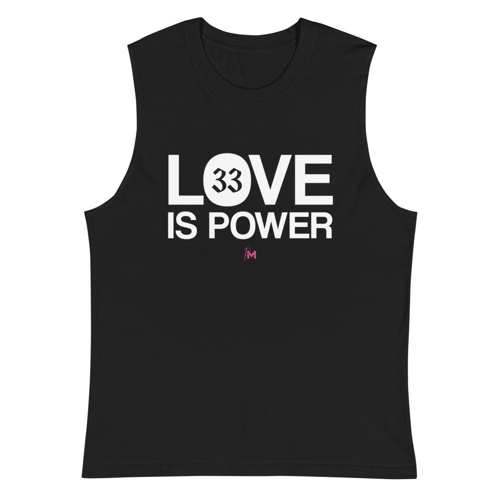 LOVE IS POWER - Unisex Tank Top